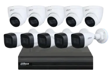 Dahua 10 Kamera - Audio