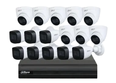 Dahua 16 Kamera - Audio