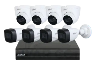 Dahua 8 Kamera - Audio