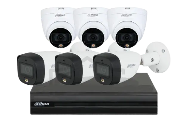 Dahua 6 Kamera - Full Color