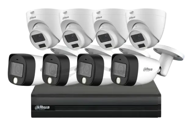 Dahua 8 Kamera - Full Color Audio