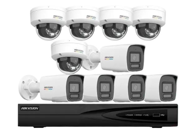 Hikvision 10 Kamera - ColorVu