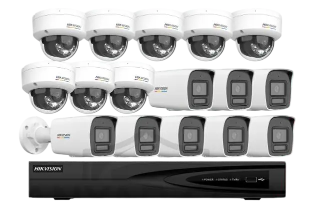 Hikvision 16 Kamera - ColorVu