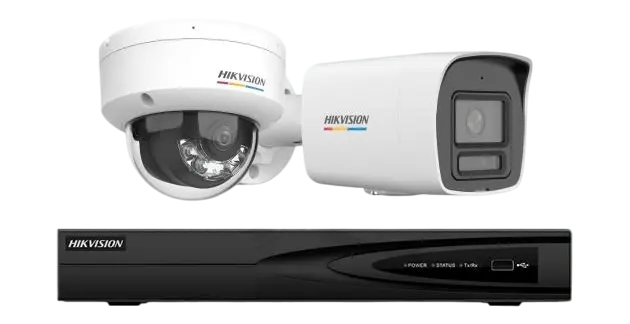 Hikvision 2 Kamera ColorVu