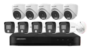 Hikvision 10 Kamera