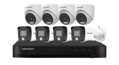 Hikvision DVR + 8 Kamera